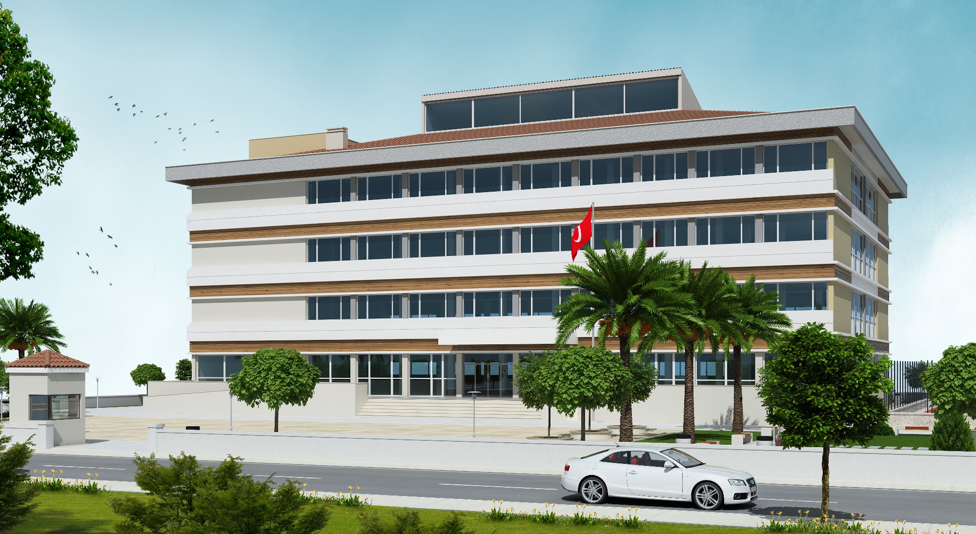 15 Temmuz Şehitleri Lisesi 24 Derslik Uygulama Projeleri