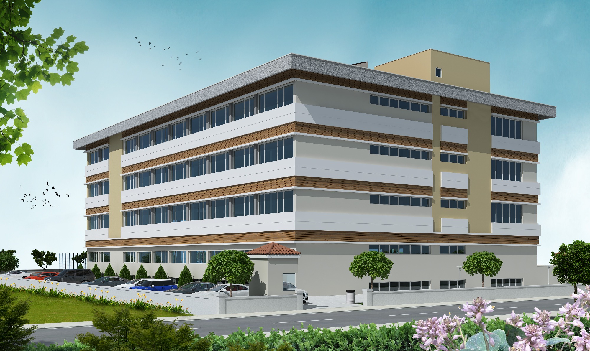 15 Temmuz Şehitleri Lisesi 24 Derslik Uygulama Projeleri