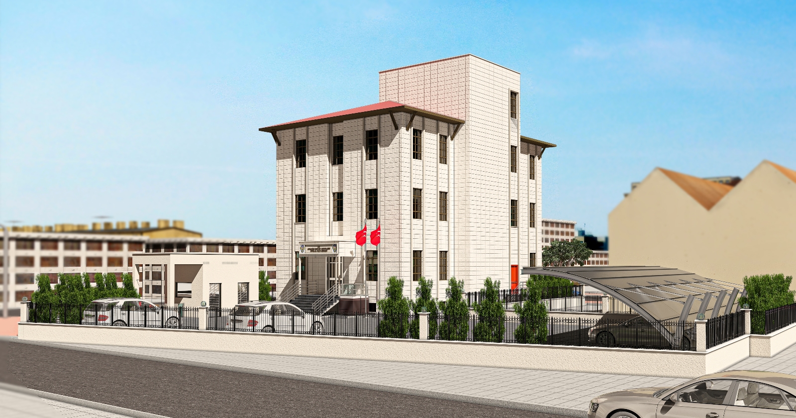 Osmaniye İstiklal Polis Merkezi Uygulama Projeleri