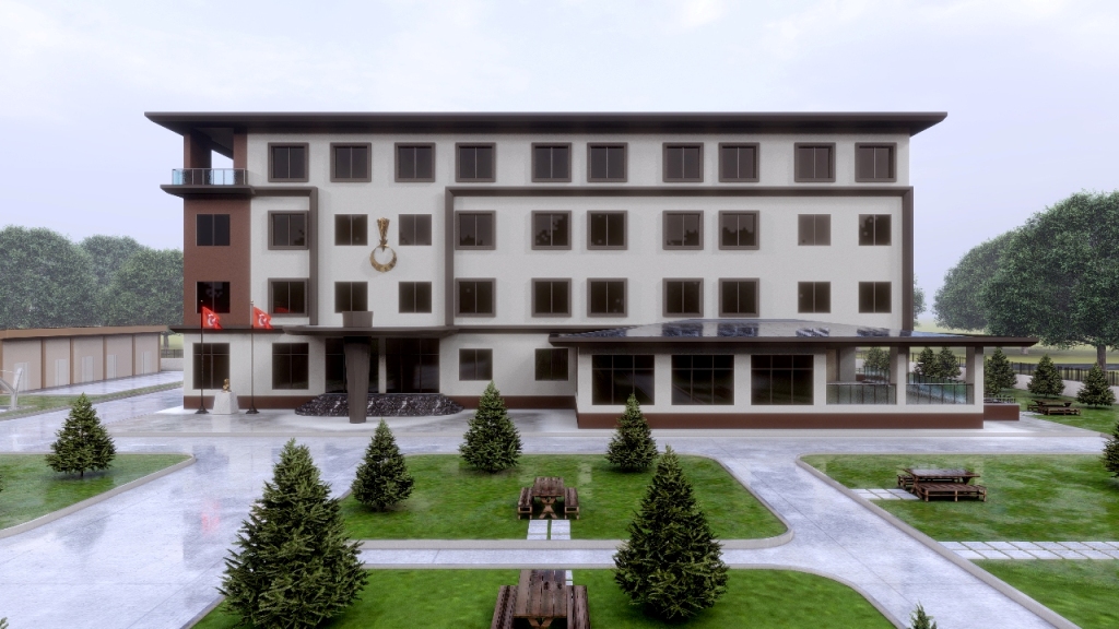 Tatvan İlçe Jandarma Vardiya Yatakhanesi Binası Projeleri